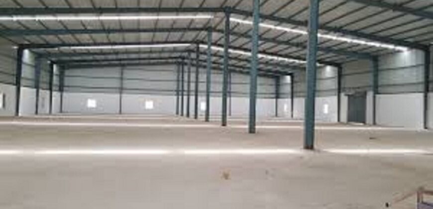 60000 sq.ft Warehouse or Godown for lease in Aslali, Ahmedabad